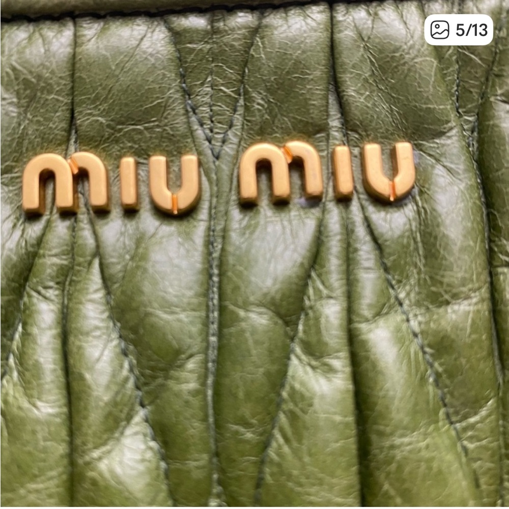 Authentic Miu Miu Matelasse by Prada - Picture 5 of 13